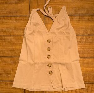 Anthropologie Halter Vest - XS